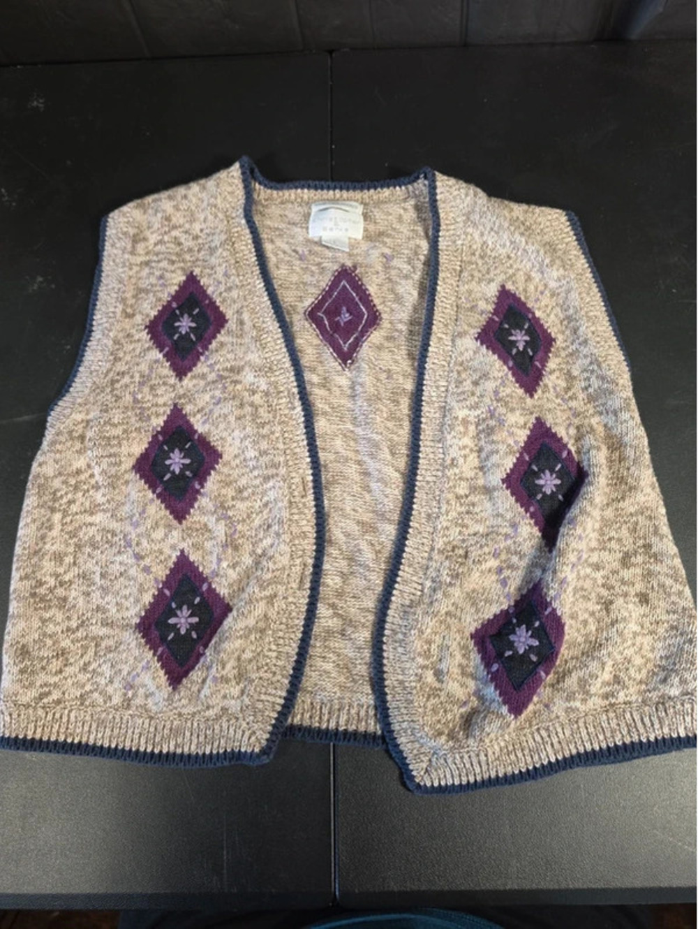 Embroidered vest